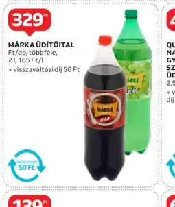 Auchan Márka Üdítőital ajánlat