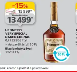 Auchan Hennessy Very Special Naked Cognac ajánlat