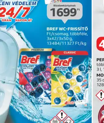 Auchan Bref WC-frissítő ajánlat