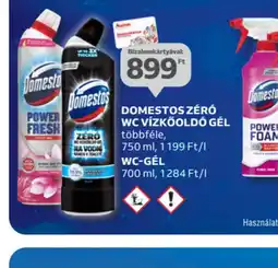 Auchan Domestos Zero WC Vízkőold Gel ajánlat