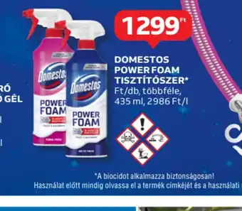 Auchan Domestos Power Foam Tisztítszer ajánlat