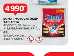 Auchan Somat Mosogatgép Tabletta ajánlat