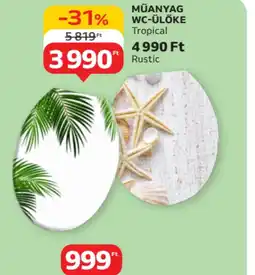 Auchan Műanyag WC-ülőke Tropical ajánlat