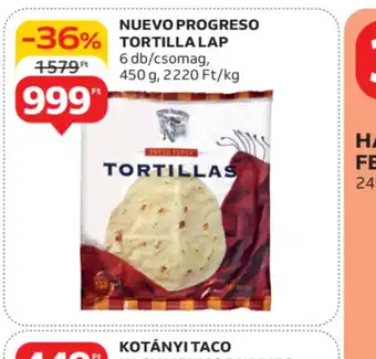 Auchan Nuevo Progreso Tortilla Lap ajánlat