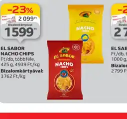 Auchan El Sabor Nacho Chips ajánlat