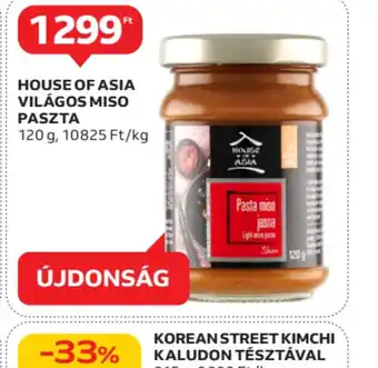 Auchan House of Asia Világos Miso Paszta ajánlat