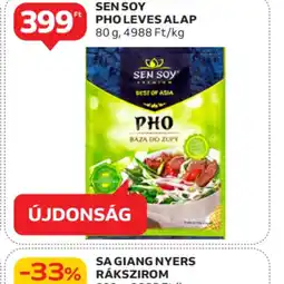 Auchan Sen Soy Pho leves alap ajánlat