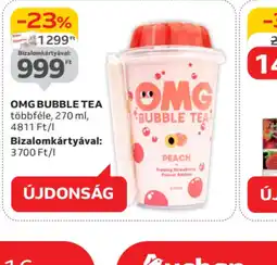 Auchan OMG Bubble Tea ajánlat