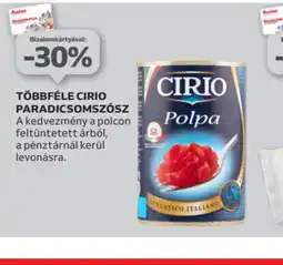 Auchan Többféle Cirio Paradicsomszsz ajánlat