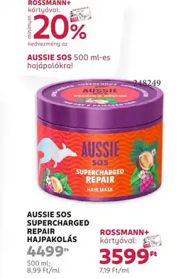 Rossmann Aussie sos supercharged repair hajpakolás ajánlat