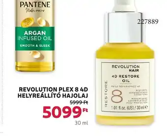 Rossmann Revolution plex 8 4d helyreállító hajolaj ajánlat