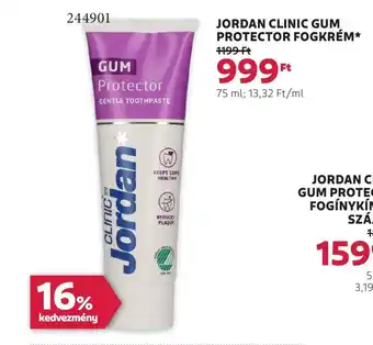 Rossmann Jordan clinic gum protector fogkrém ajánlat