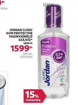 Rossmann Jordan clinic gum protector fogínykímélő szájvíz ajánlat