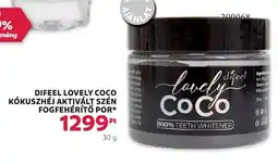 Rossmann Difeel lovely coco kókuszhéj aktivált szén ajánlat