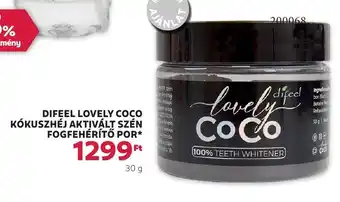 Rossmann Difeel lovely coco kókuszhéj aktivált szén ajánlat