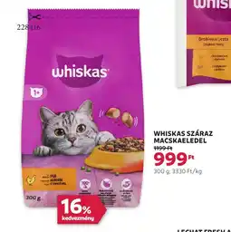 Rossmann Whiskas száraz macskaeledel ajánlat