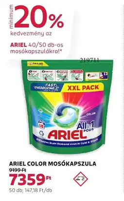 Rossmann Ariel color mosókapszula ajánlat