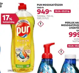 Rossmann Pur mosogatószer ajánlat