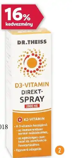 Rossmann Dr. Theiss d3-vitamin ajánlat