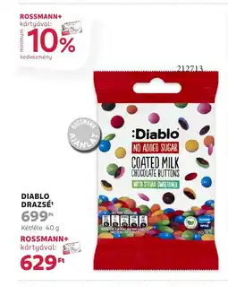 Rossmann Diablo drazsé ajánlat