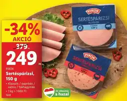 Lidl Pikok sertéspárizsi ajánlat