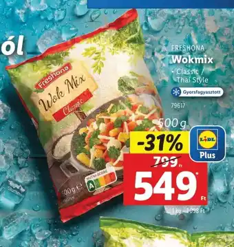 Lidl Freshona wokmix ajánlat