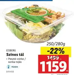 Lidl Eisberg színes tál ajánlat