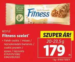 Lidl Nestlé fitness szelet ajánlat