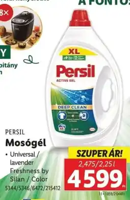 Lidl Persil mosógél ajánlat