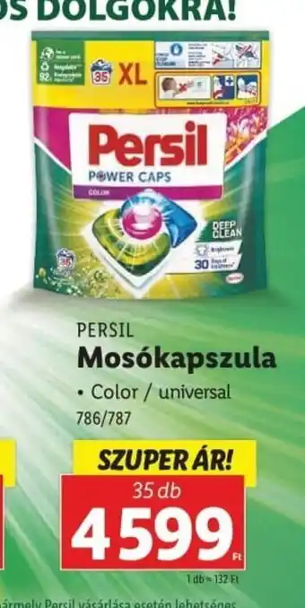 Lidl Persil mosókapszula ajánlat