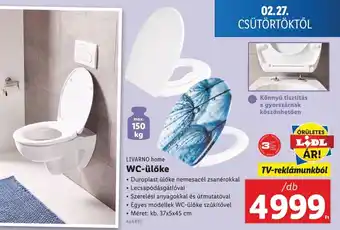 Lidl Livarno home wc-ülőke ajánlat