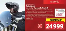 Lidl Ultimate speed felhajtható motorkerékpáros bukósisak ajánlat