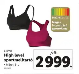 Lidl Crivit high level sportmelltartó ajánlat