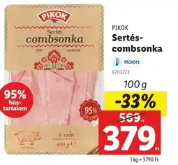 Lidl Pikok sertés- combsonka ajánlat