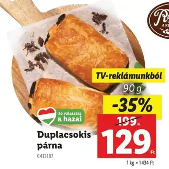 Lidl Duplacsokis párna ajánlat