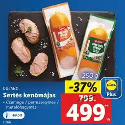 Lidl Dulano sertés kenőmájas ajánlat