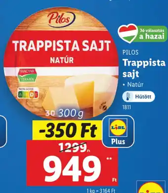 Lidl Pilos trappista sajt ajánlat