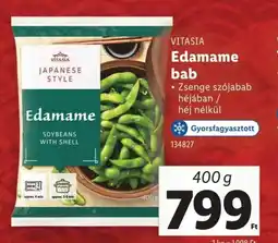 Lidl Vitasia edamame bab ajánlat