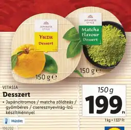 Lidl Vitasia desszert ajánlat