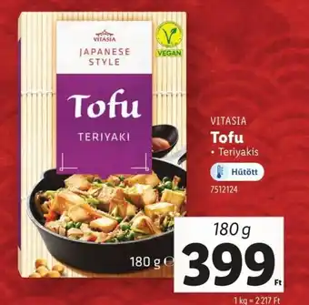 Lidl Vitasia tofu ajánlat