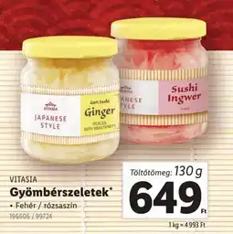 Lidl Vitasia gyömbérszeletek ajánlat