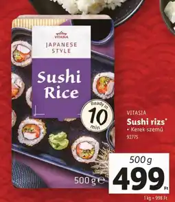 Lidl Vitasia sushi rizs ajánlat