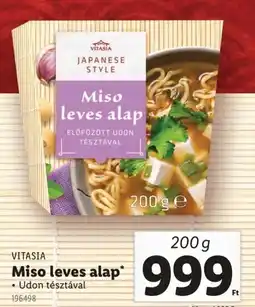 Lidl Vitasia miso leves alap ajánlat