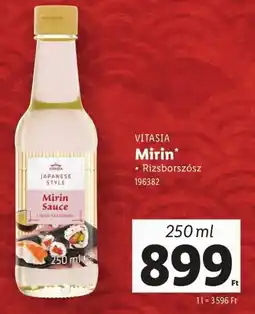 Lidl Vitasia mirin ajánlat