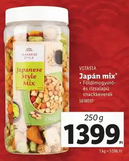 Lidl Vitasia japán mix ajánlat