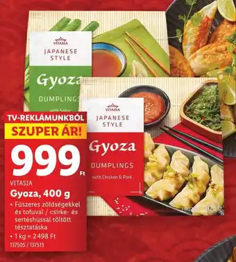 Lidl Vitasia gyoza ajánlat