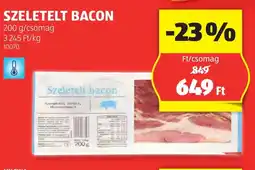 ALDI Szeletelt bacon ajánlat