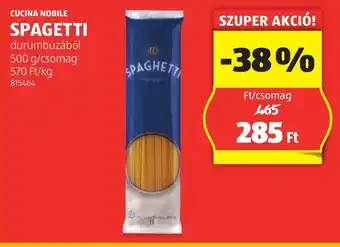 ALDI Cucina nobile spagetti ajánlat