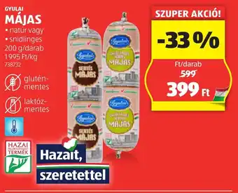 ALDI Gyulai májas ajánlat