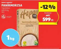 ALDI Happy harvest panírmorzsa ajánlat